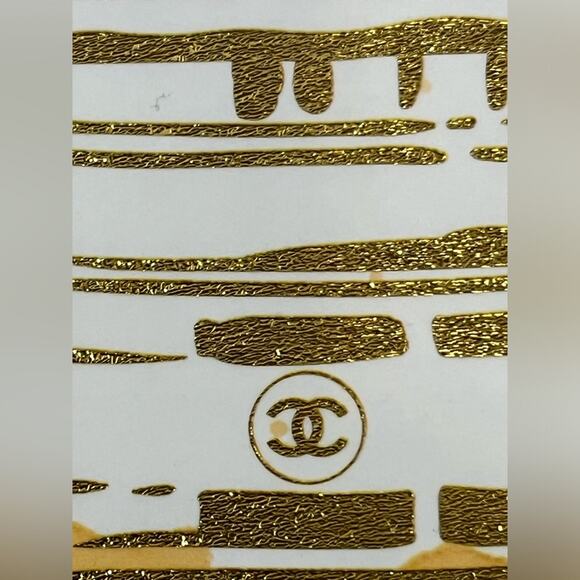 🌿SOLD Fashion No 5 Paris themed perfume bottle wooden block art - Picture 5 of 7